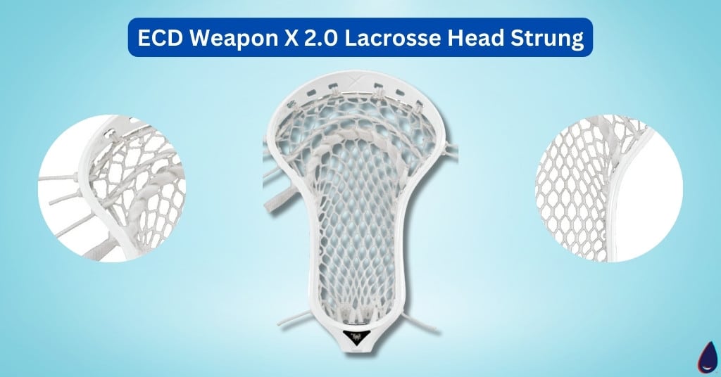 ECD Weapon X 2.0 Lacrosse Head Strung