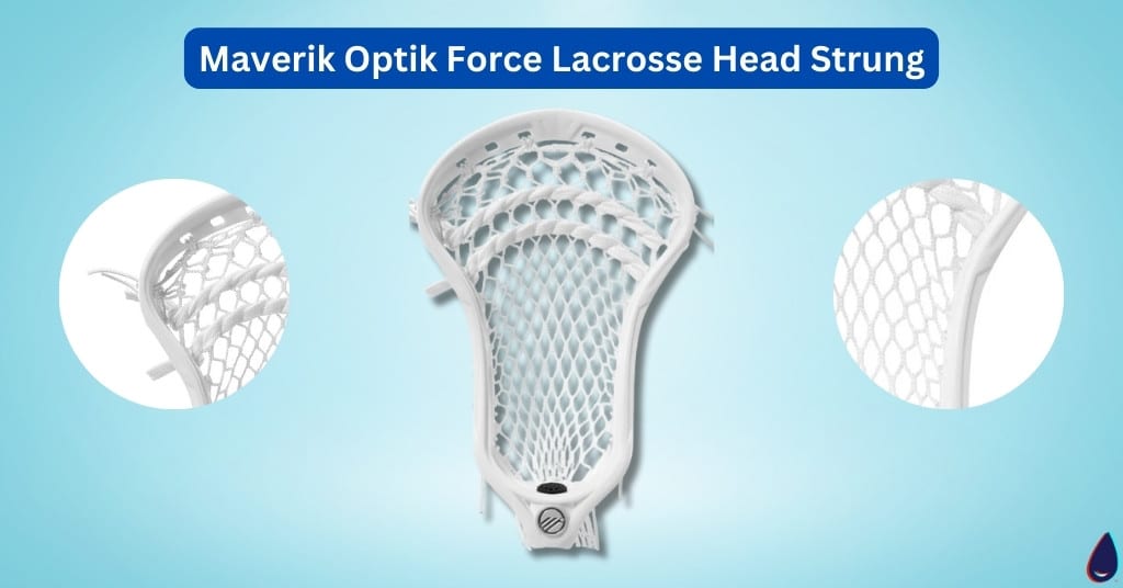 Maverik Optik Force Lacrosse Head Strung