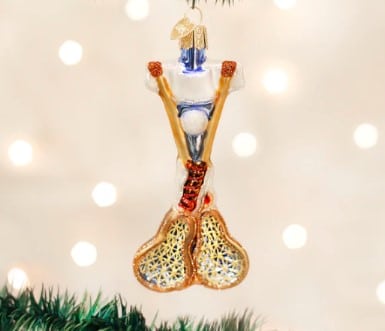 Old World Christmas Lacrosse Set Ornament