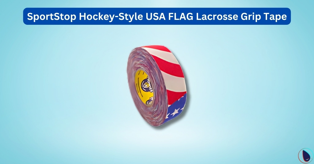SportStop Hockey-Style USA FLAG Lacrosse Grip Tape