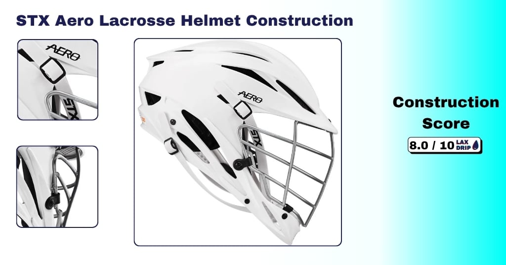 STX Aero Lacrosse Helmet Construction