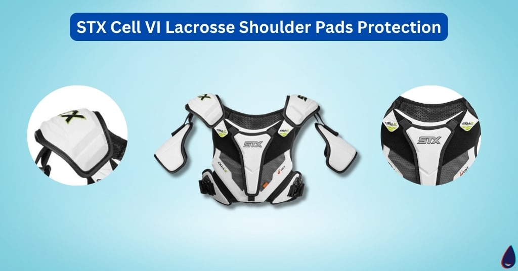 STX Cell VI Lacrosse Shoulder Pads Protection