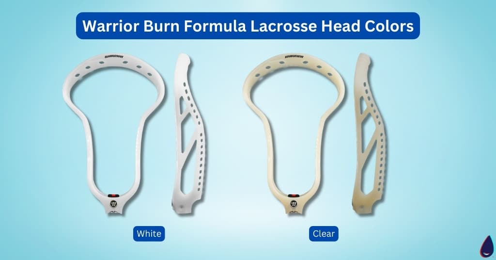 Warrior Burn Formula Lacrosse Head Colors