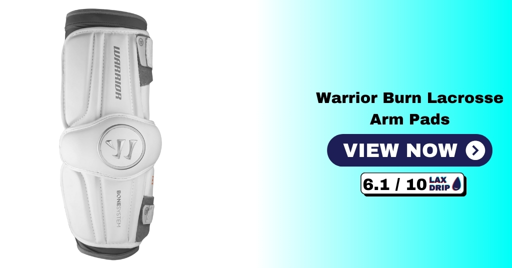 Warrior Burn Lacrosse Arm Pads