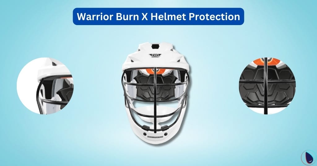 Warrior Burn X Helmet Protection