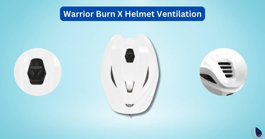 Warrior Burn X Helmet Ventilation