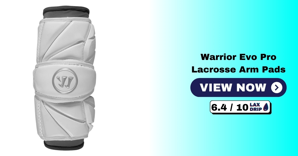 Warrior Evo Pro Lacrosse Arm Pads