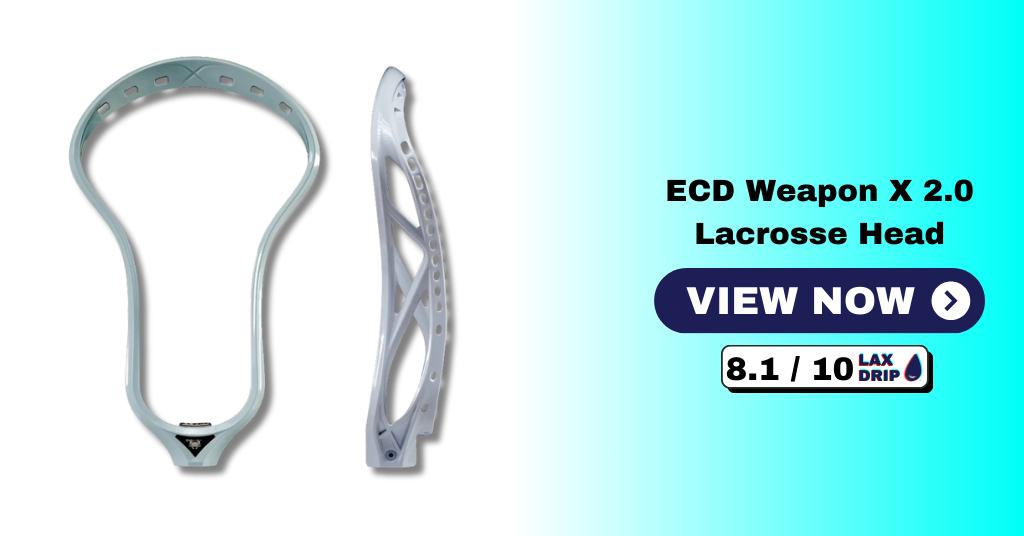 ECD Weapon X 2.0 Lacrosse Head