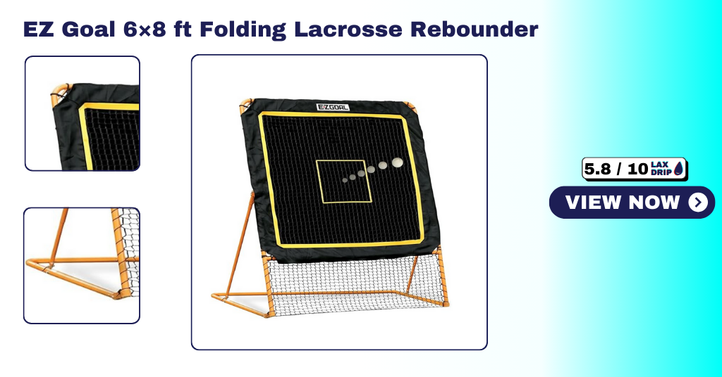 EZ Goal 6'x8' Professional Folding Lacrosse Rebounder