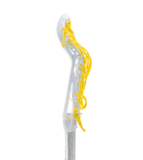 Maverik Ascent+ White and Yellow Strung Side