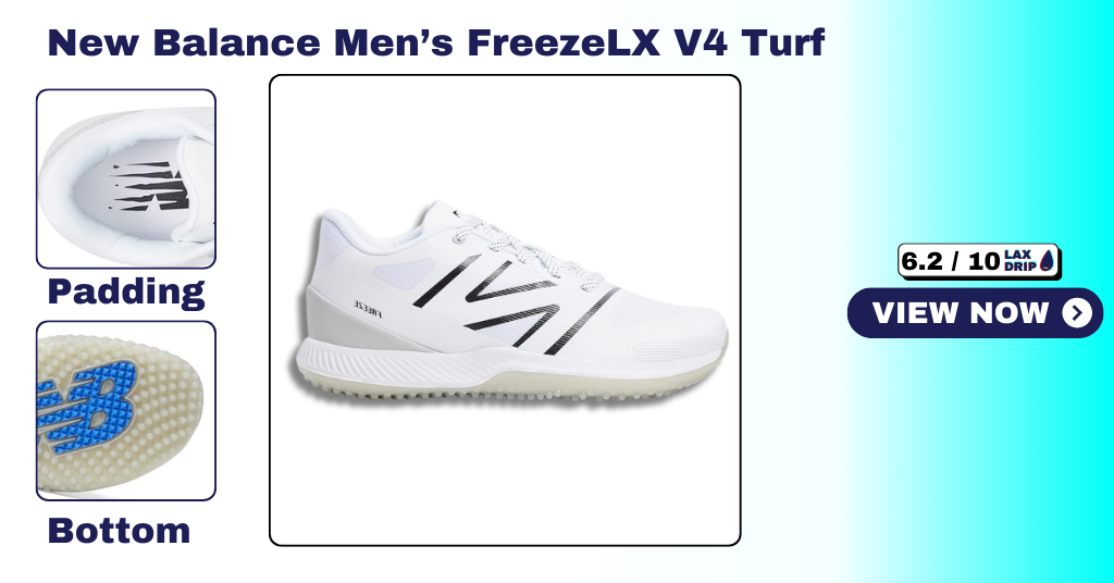 New Balance Men's FreezeLX V4 Turf Lacrosse Shoe