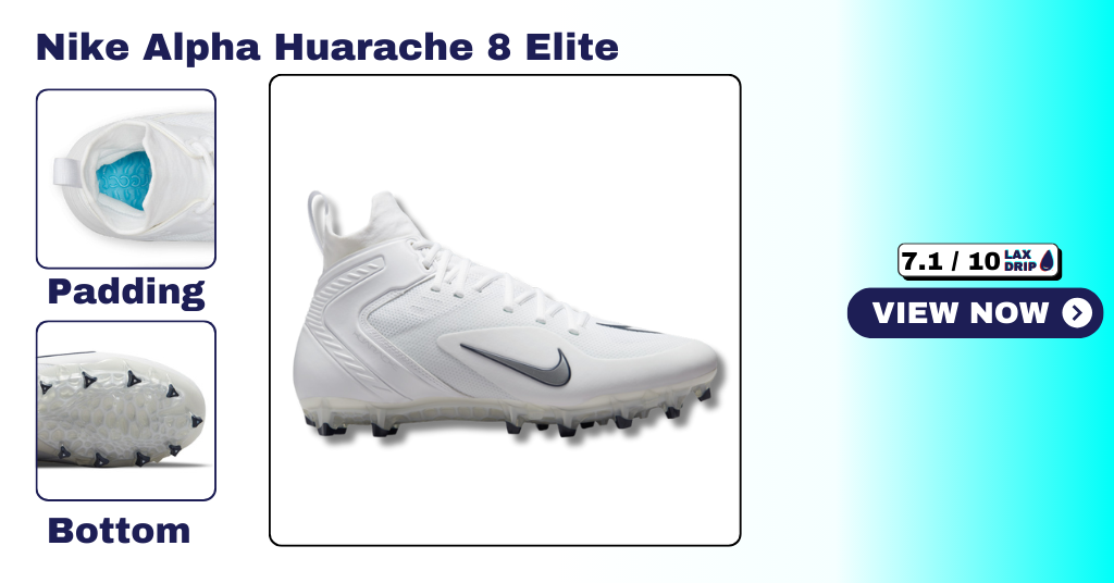 Nike Alpha Huarache 8 Elite Lacrosse Cleats