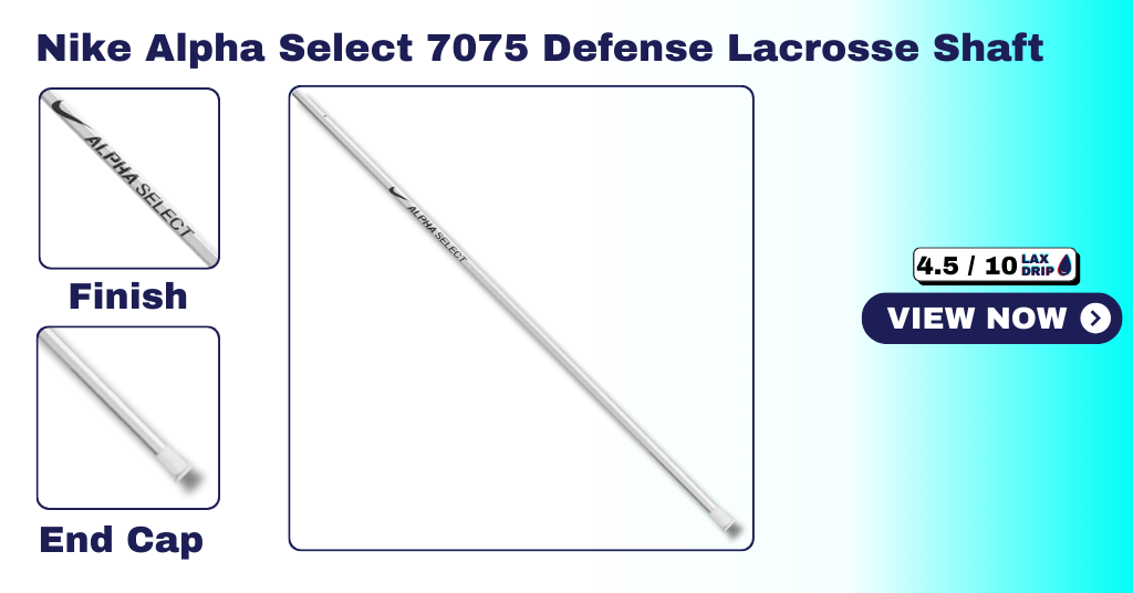 Nike Alpha Select 7075 Defense Lacrosse Shaft