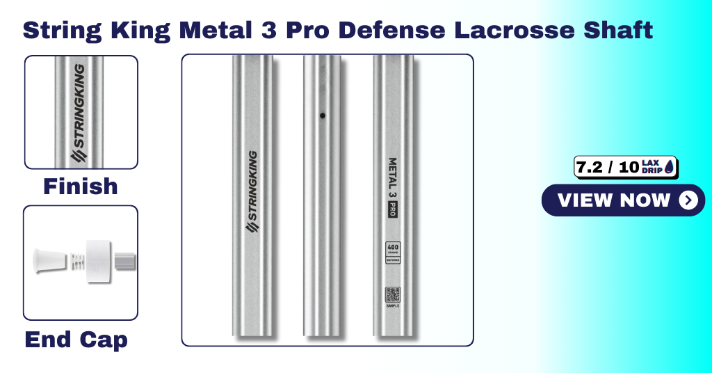 String King Metal 3 Pro Defense Lacrosse Shaft