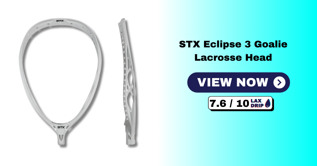 STX Eclipse 3 Goalie Lacrosse Head