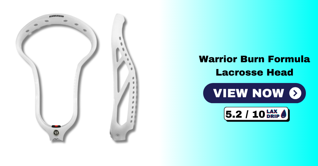 Warrior Burn Formula Lacrosse Head
