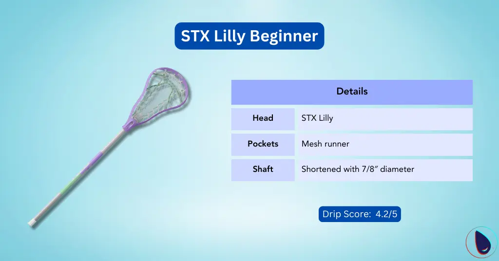STX Lilly Beginner Lacrosse Stick