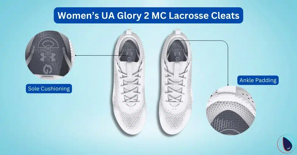 Women's UA Glory 2 MC Lacrosse Cleat 